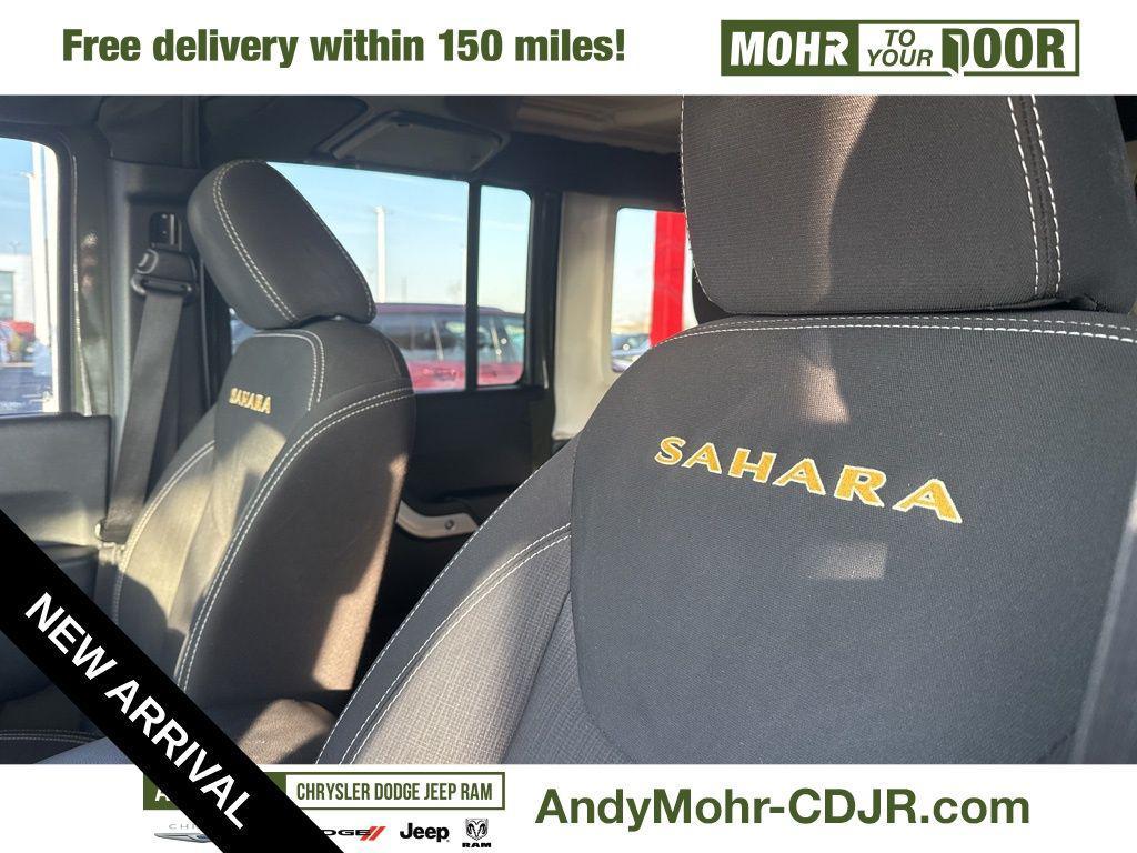 used 2015 Jeep Wrangler Unlimited car, priced at $15,974