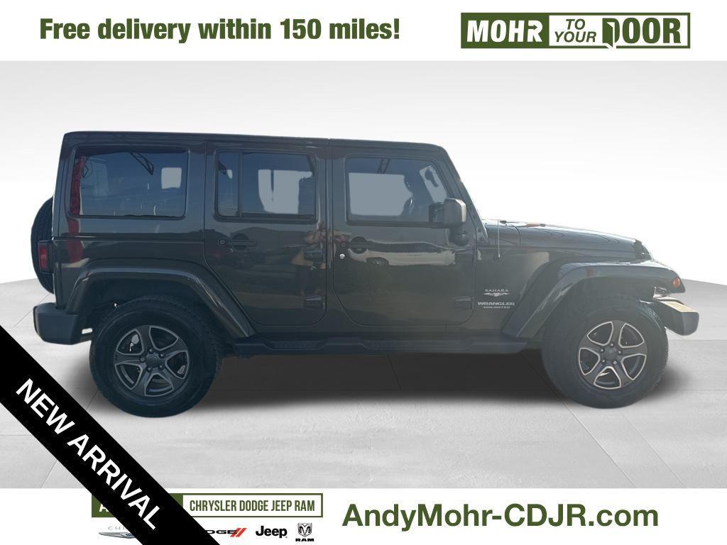 used 2015 Jeep Wrangler Unlimited car, priced at $15,974