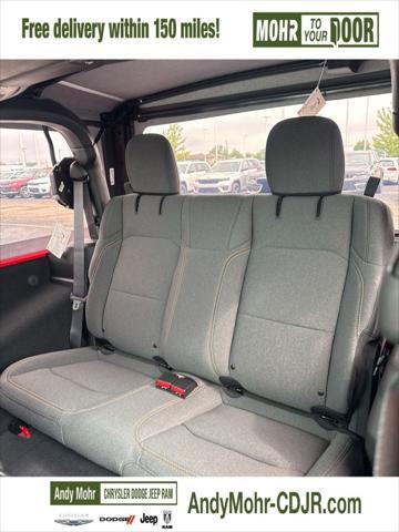 new 2025 Jeep Wrangler car, priced at $33,838