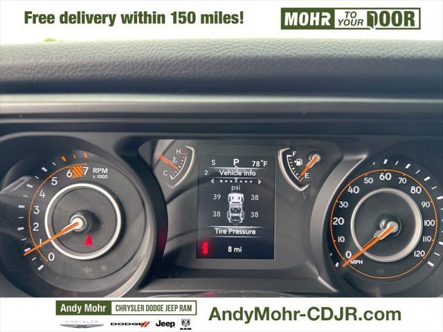 new 2025 Jeep Wrangler car, priced at $33,838