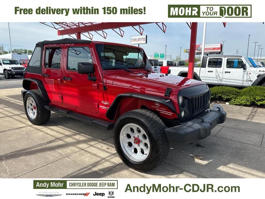used 2012 Jeep Wrangler Unlimited car, priced at $14,200