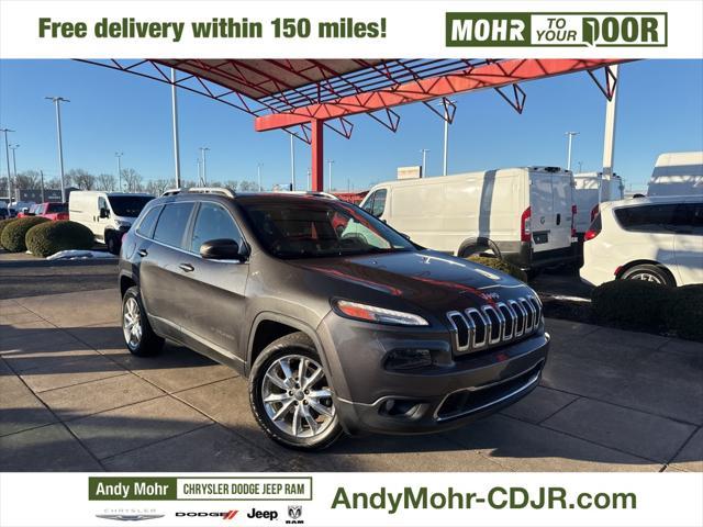 used 2015 Jeep Cherokee car, priced at $12,500