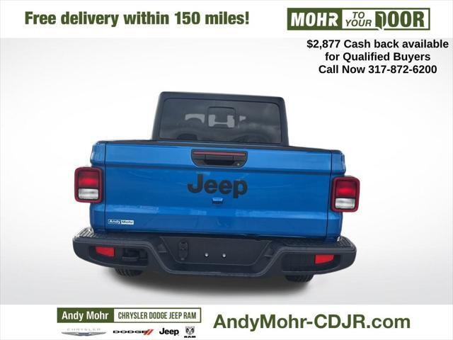 new 2025 Jeep Gladiator car, priced at $47,053