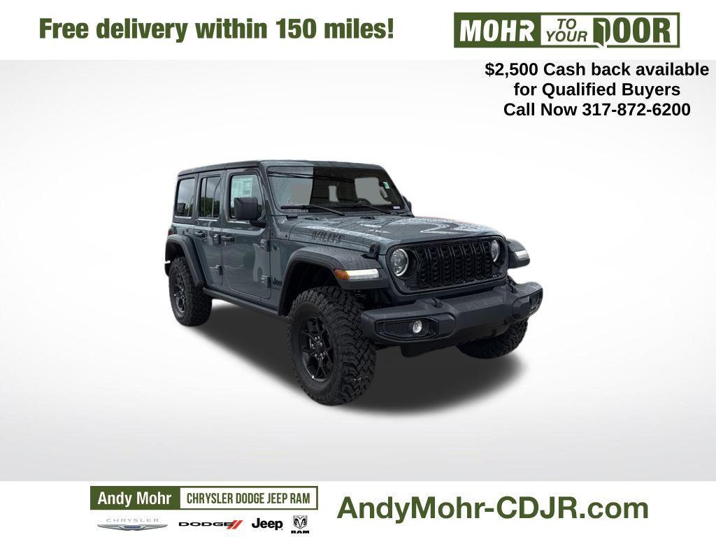 new 2025 Jeep Wrangler car, priced at $49,344