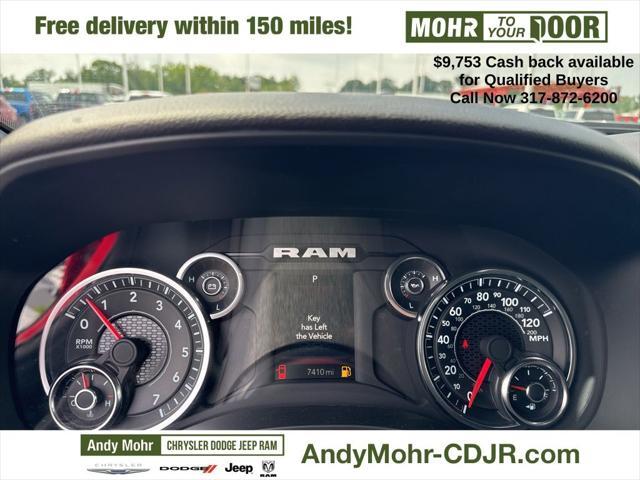 new 2025 Ram 1500 car, priced at $46,417