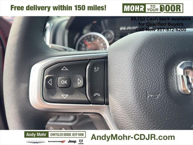 new 2025 Ram 1500 car, priced at $46,417