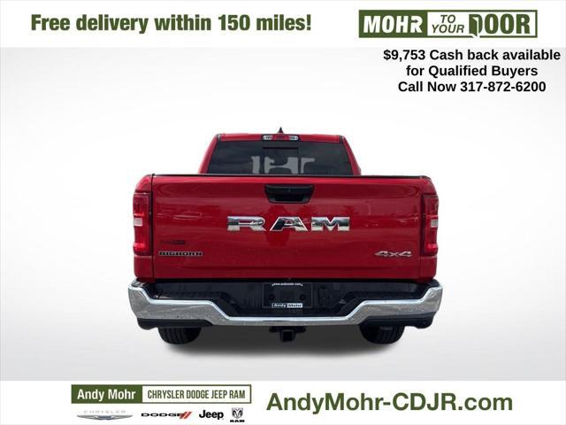 new 2025 Ram 1500 car, priced at $46,417