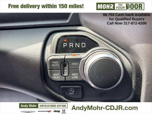 new 2025 Ram 1500 car, priced at $46,417