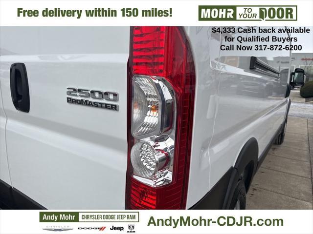 new 2025 Ram ProMaster 2500 car, priced at $49,652