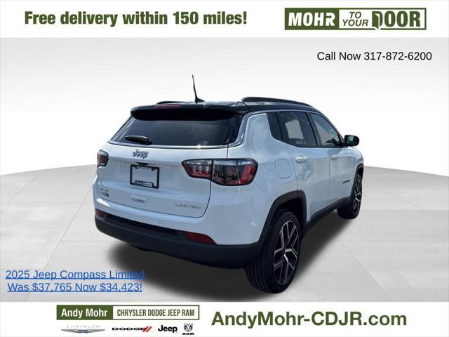 new 2025 Jeep Compass car, priced at $34,423