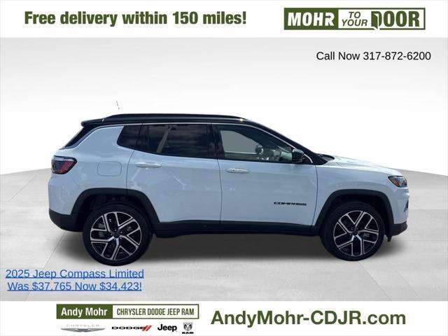 new 2025 Jeep Compass car, priced at $34,423