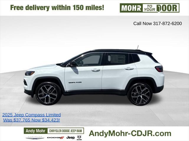 new 2025 Jeep Compass car, priced at $34,423