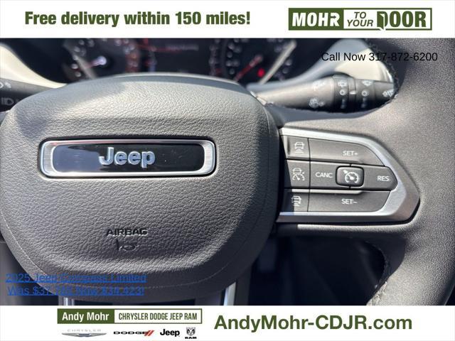 new 2025 Jeep Compass car, priced at $34,423