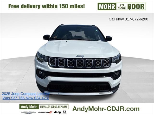 new 2025 Jeep Compass car, priced at $34,423