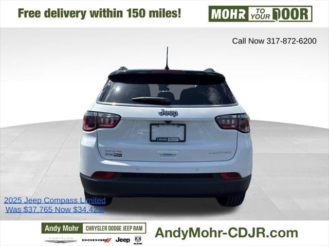 new 2025 Jeep Compass car, priced at $34,423