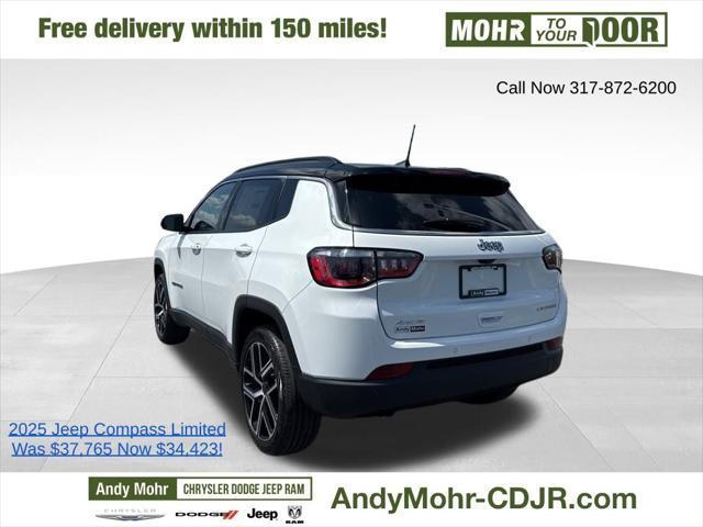 new 2025 Jeep Compass car, priced at $34,423