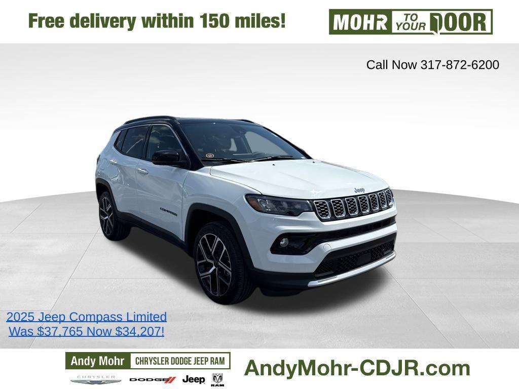 new 2025 Jeep Compass car, priced at $34,207