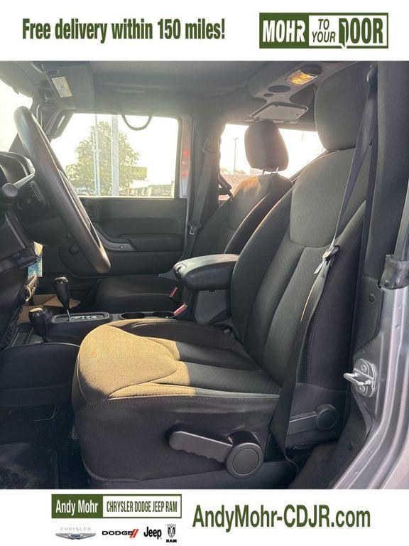 used 2017 Jeep Wrangler car, priced at $20,200