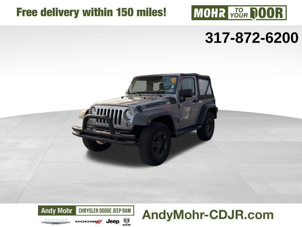 used 2017 Jeep Wrangler car, priced at $18,900