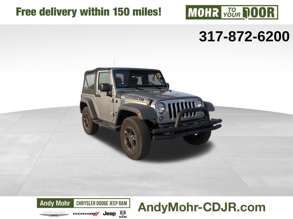 used 2017 Jeep Wrangler car, priced at $18,900