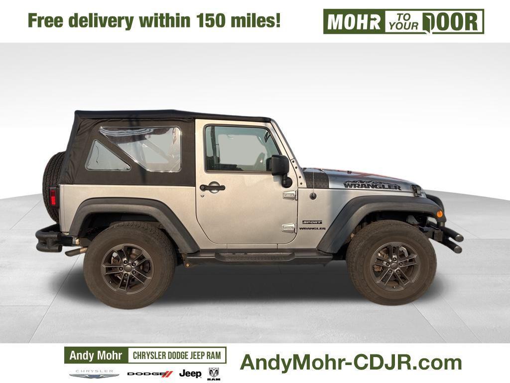 used 2017 Jeep Wrangler car, priced at $20,200