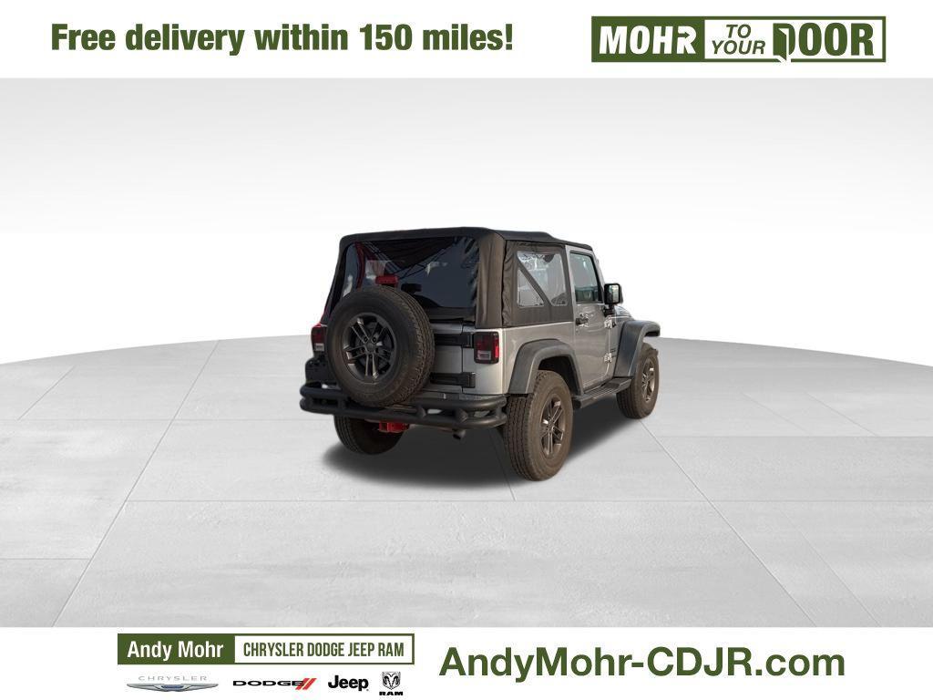 used 2017 Jeep Wrangler car, priced at $20,200