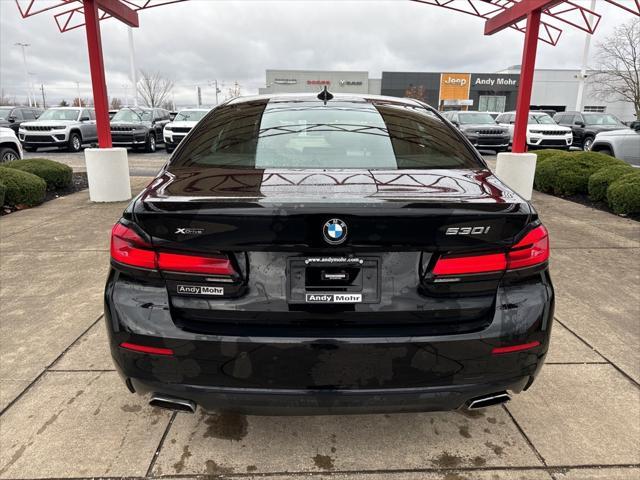 used 2021 BMW 530 car, priced at $28,900