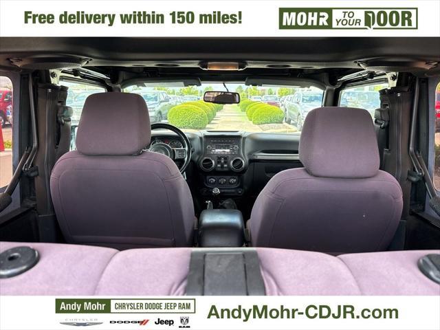 used 2014 Jeep Wrangler car, priced at $12,488
