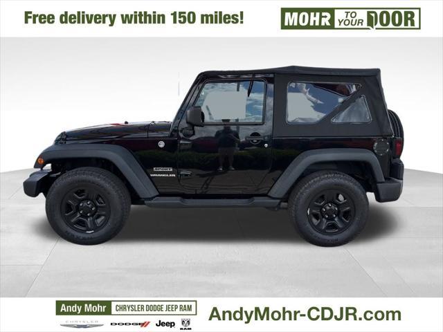 used 2014 Jeep Wrangler car, priced at $12,488