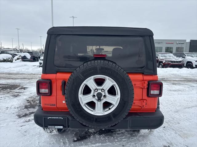 used 2020 Jeep Wrangler car, priced at $23,900