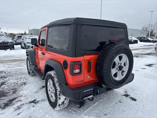 used 2020 Jeep Wrangler car, priced at $23,900