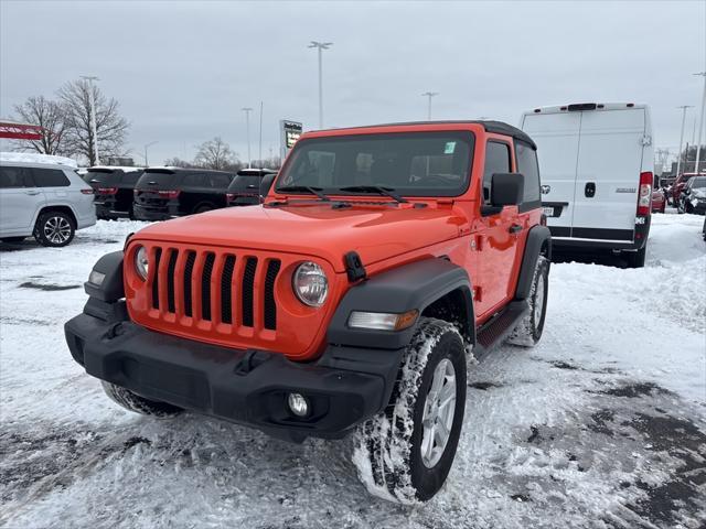 used 2020 Jeep Wrangler car, priced at $23,900