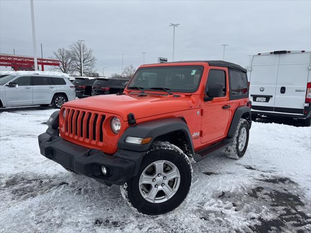 used 2020 Jeep Wrangler car, priced at $23,900