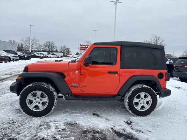 used 2020 Jeep Wrangler car, priced at $23,900