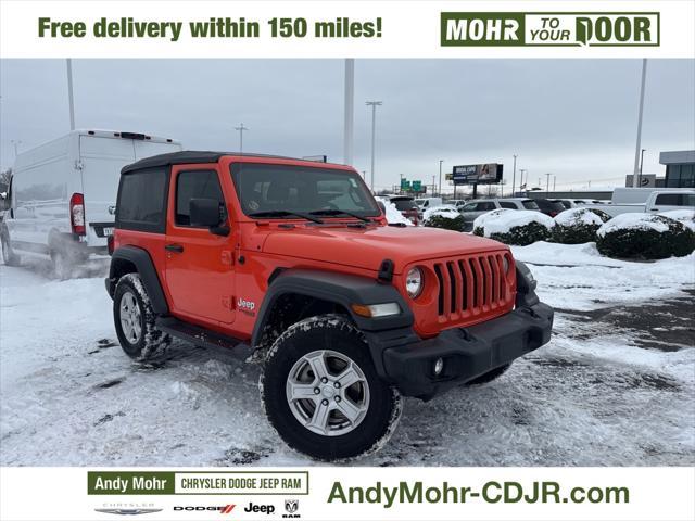 used 2020 Jeep Wrangler car, priced at $23,900