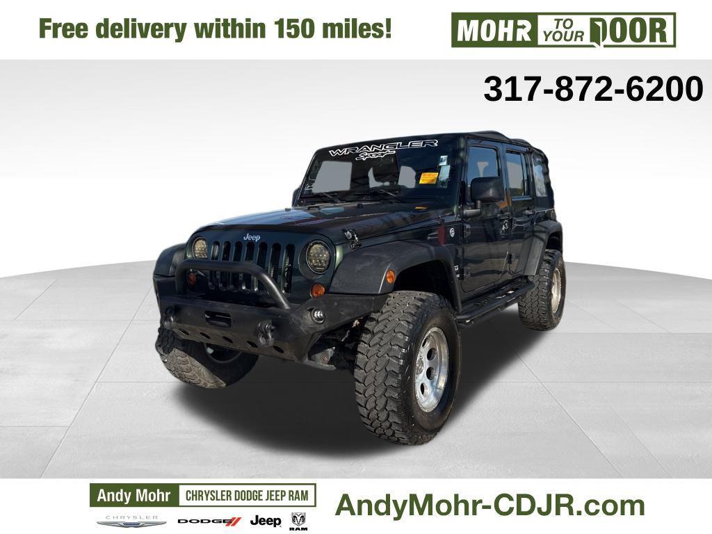 used 2012 Jeep Wrangler Unlimited car, priced at $13,600