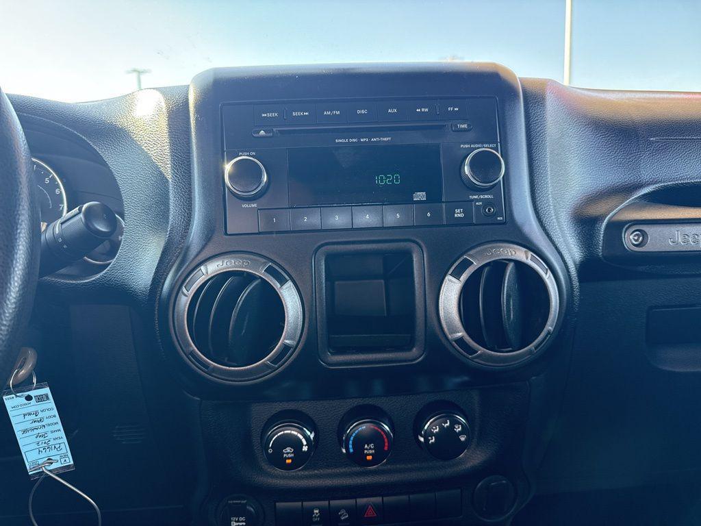 used 2012 Jeep Wrangler Unlimited car, priced at $13,600