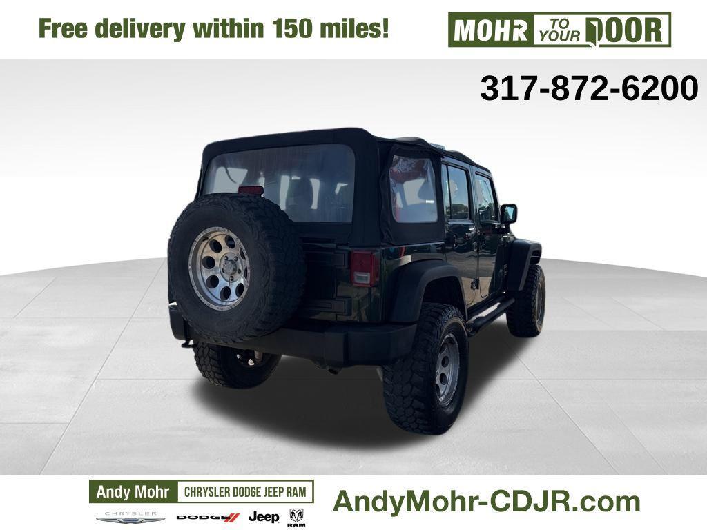 used 2012 Jeep Wrangler Unlimited car, priced at $13,600