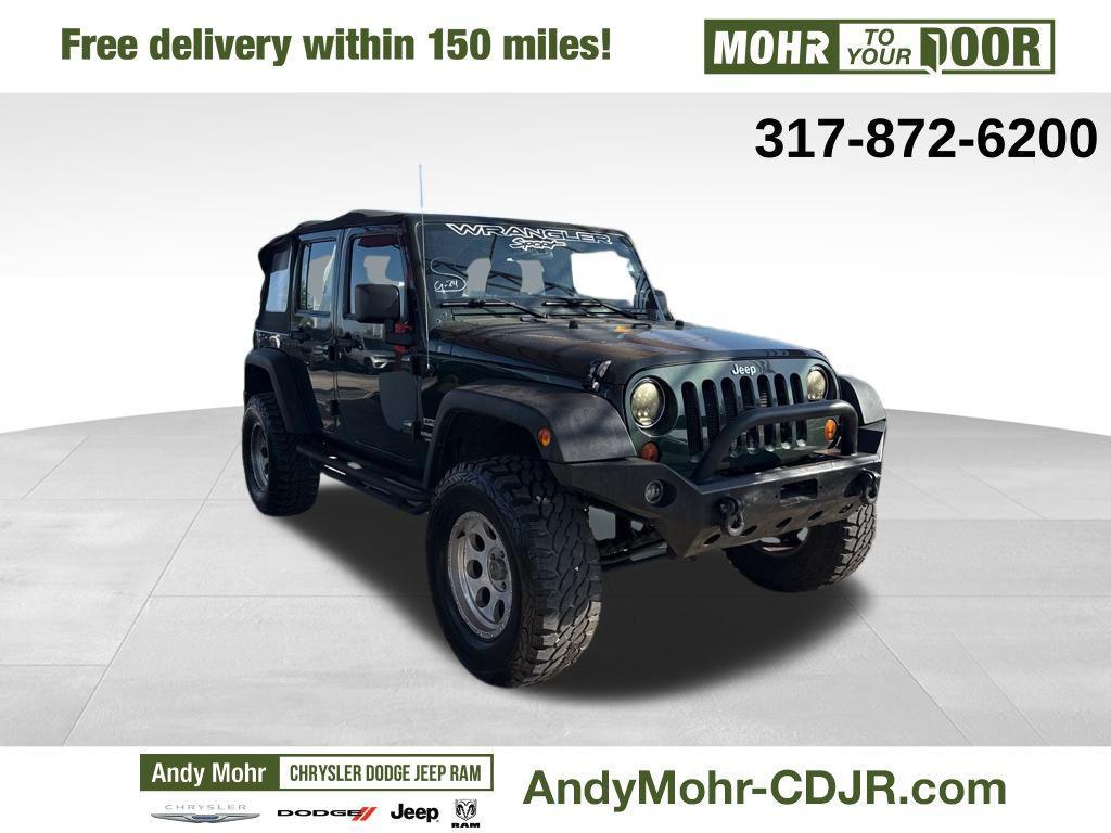 used 2012 Jeep Wrangler Unlimited car, priced at $13,600