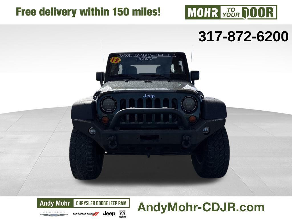 used 2012 Jeep Wrangler Unlimited car, priced at $12,700