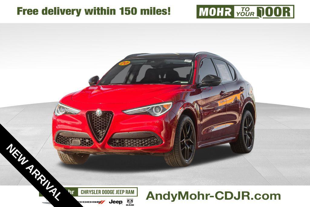 used 2020 Alfa Romeo Stelvio car, priced at $16,500