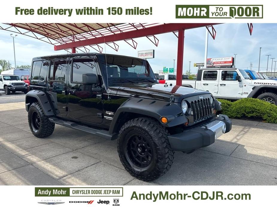 used 2012 Jeep Wrangler Unlimited car, priced at $16,500