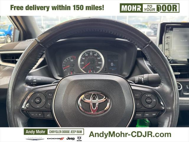 used 2021 Toyota Corolla car, priced at $14,300
