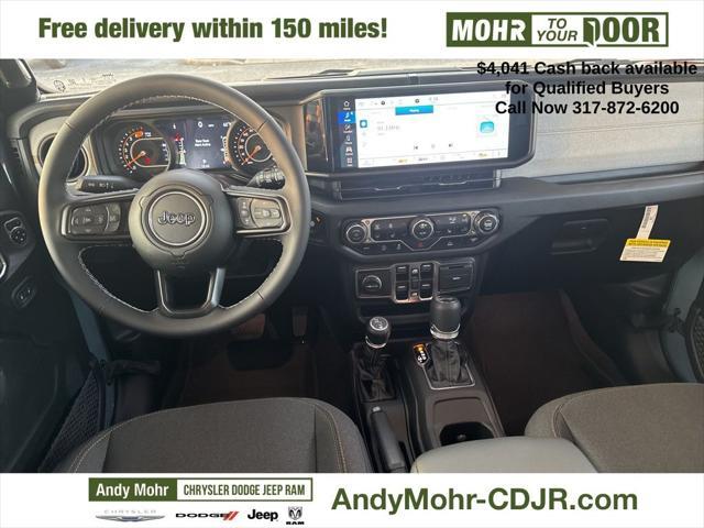new 2025 Jeep Wrangler car, priced at $46,389