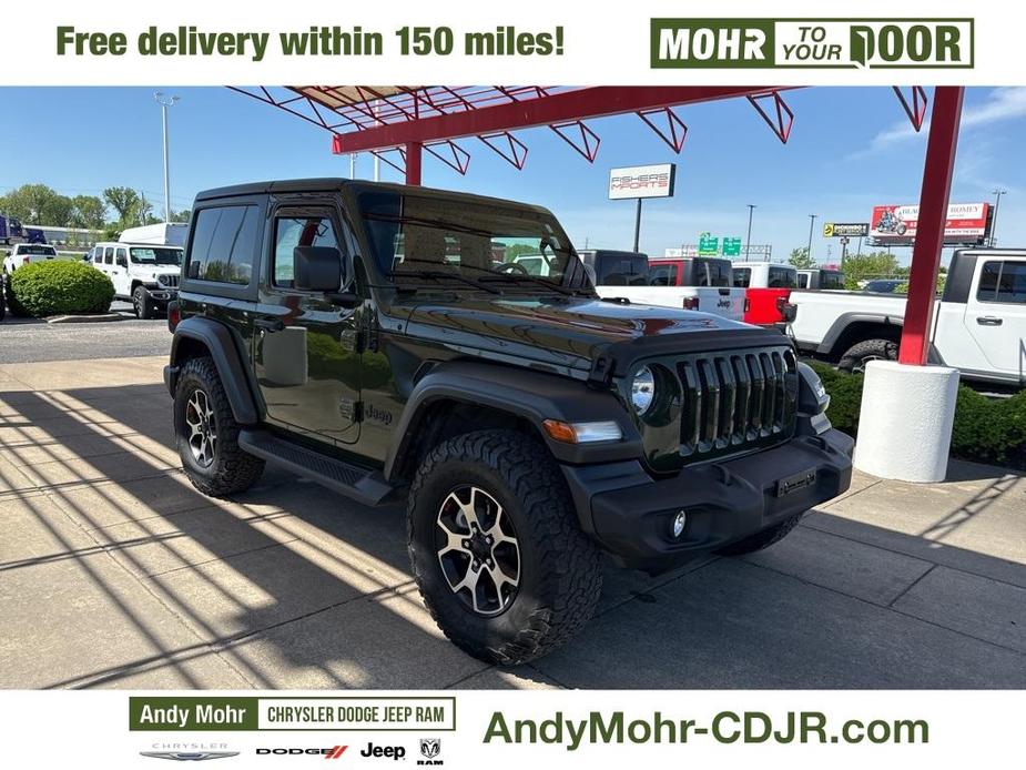 used 2022 Jeep Wrangler car, priced at $30,200