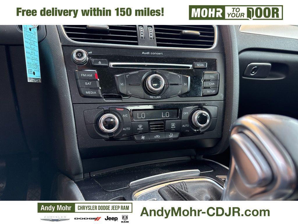 used 2015 Audi A4 car, priced at $12,700