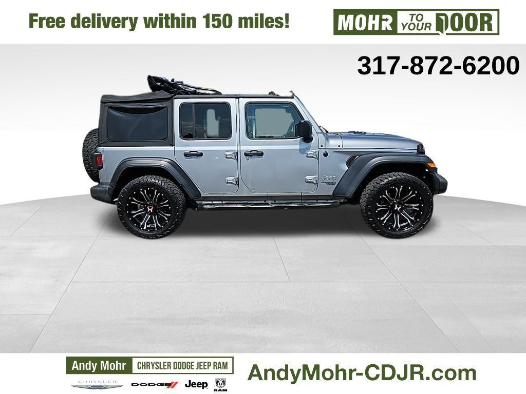 used 2018 Jeep Wrangler Unlimited car, priced at $24,600
