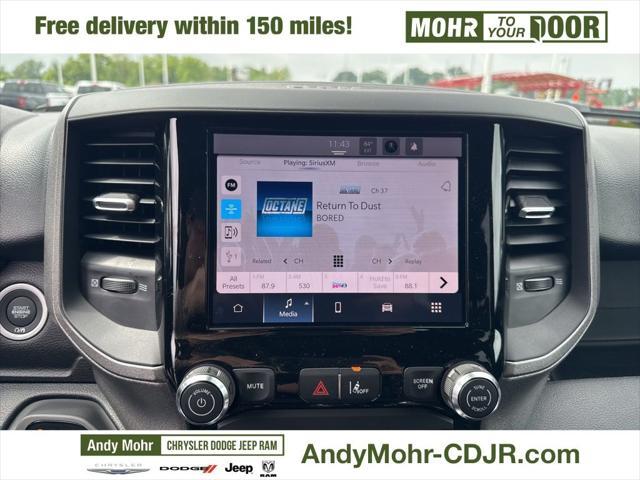 new 2025 Ram 1500 car, priced at $47,678