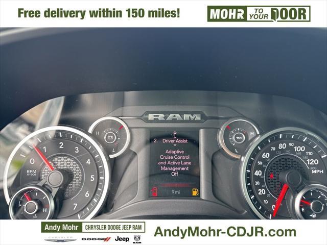 new 2025 Ram 1500 car, priced at $47,678
