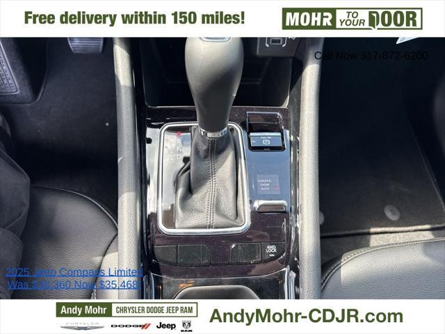 new 2025 Jeep Compass car, priced at $35,018